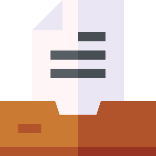 archivio Basic Straight Flat icona
