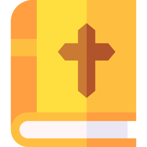 Bible Basic Straight Flat icon