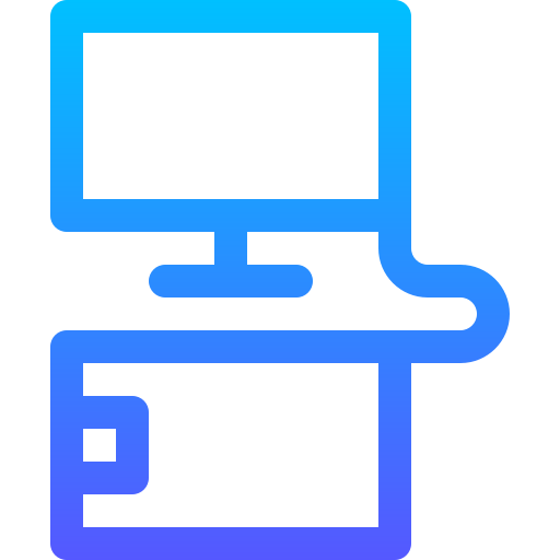 tablette graphique Basic Gradient Lineal color Icône
