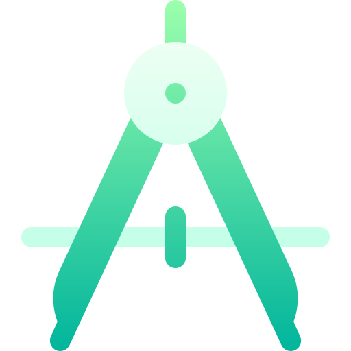 boussole Basic Gradient Gradient Icône