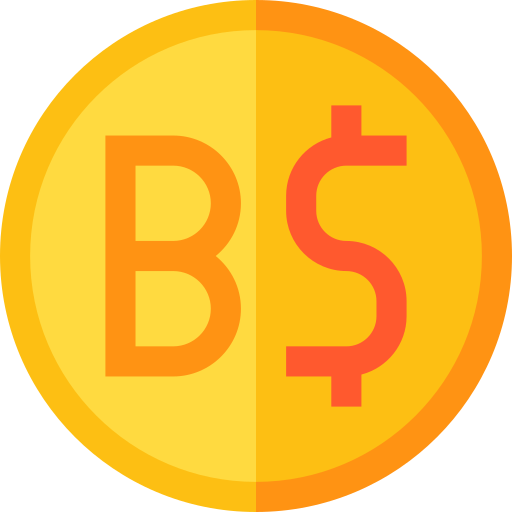 brunei Basic Straight Flat ikona