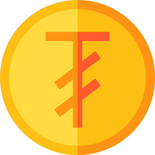 tugrik Basic Straight Flat icono