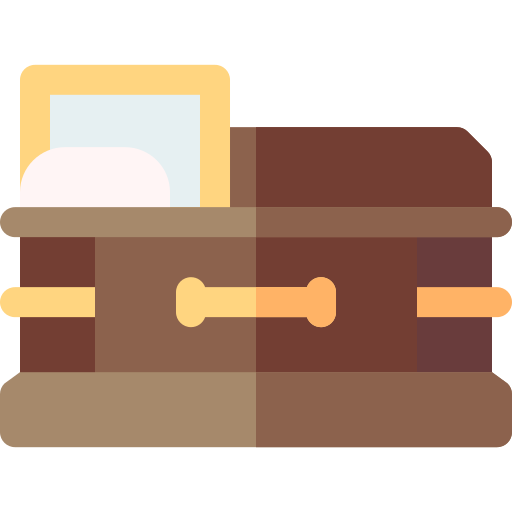 Coffin Basic Rounded Flat icon