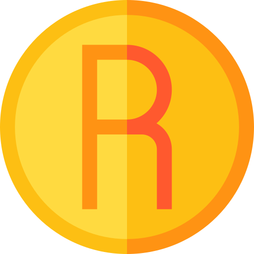 rand Basic Straight Flat icoon