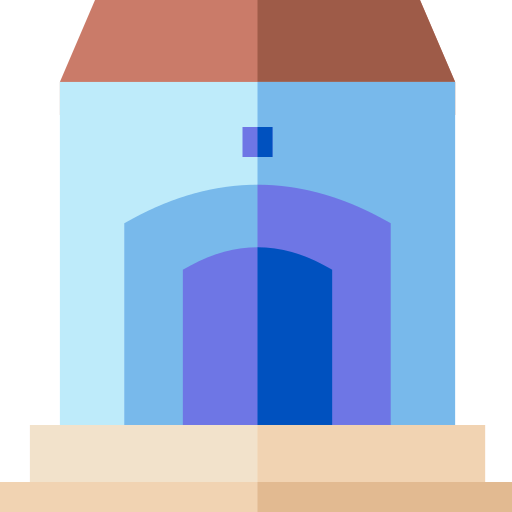 chefchaouen Basic Straight Flat icon