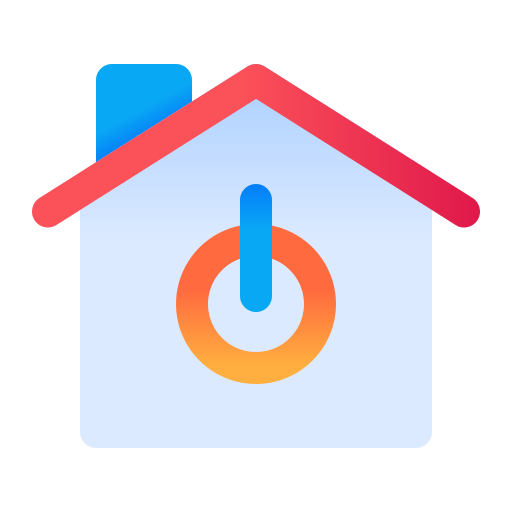 Smart house Generic Flat Gradient icon