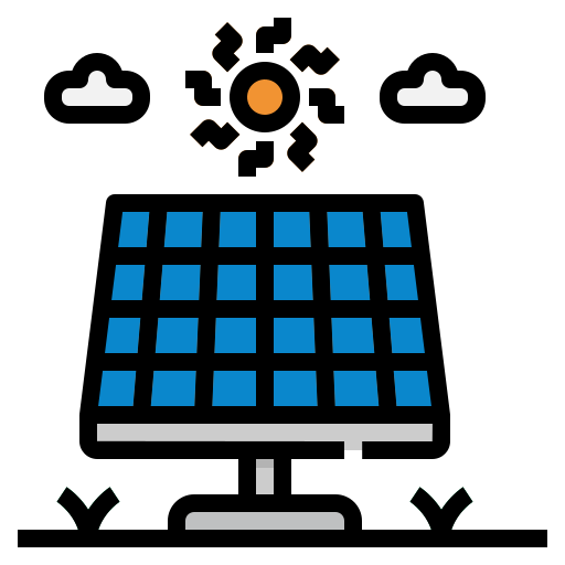 Solar cell Generic Outline Color icon