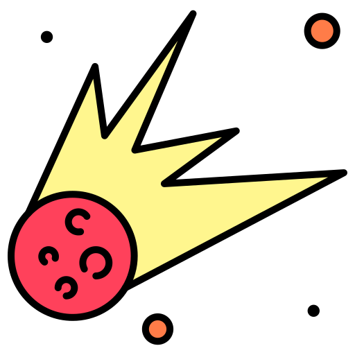 cometa Generic Outline Color icono