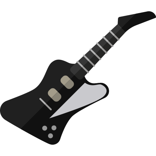 elektrische gitarre Generic Flat icon