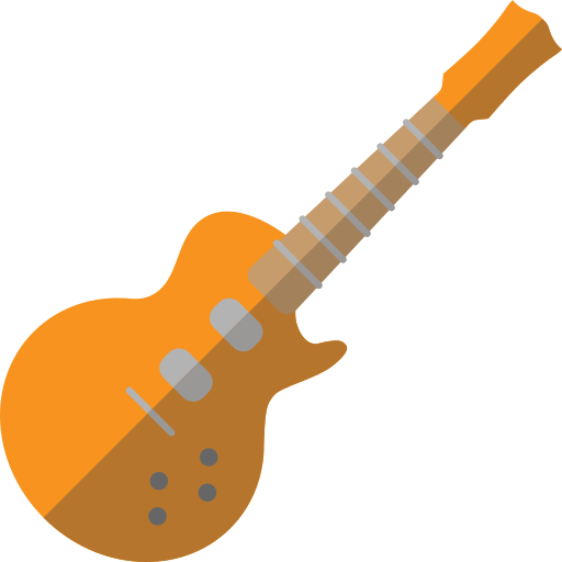 elektrische gitarre Generic Flat icon