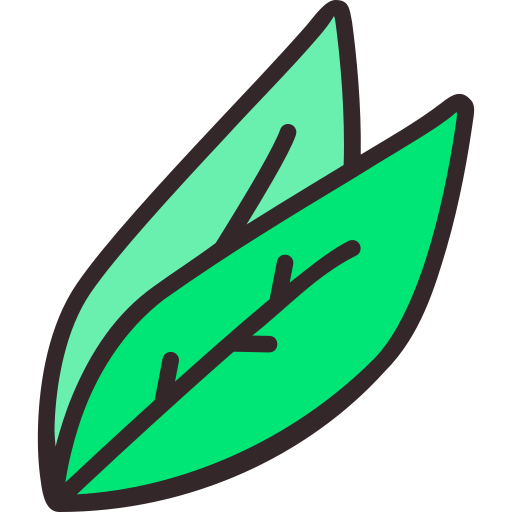 Leaf Generic Outline Color icon