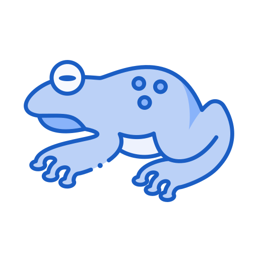 Frog Generic Blue icon