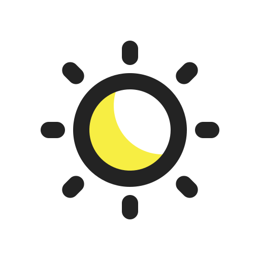 brillo solar Generic Color Omission icono