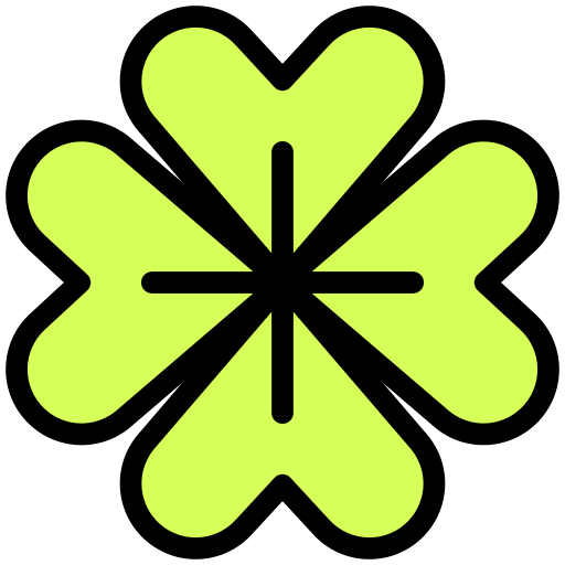 koniczyna Generic Outline Color ikona