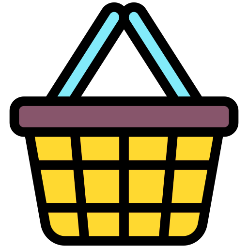 Picnic basket Generic Outline Color icon