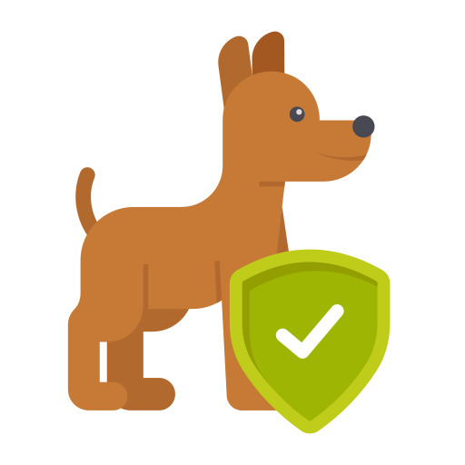 seguro para mascotas Generic Flat icono