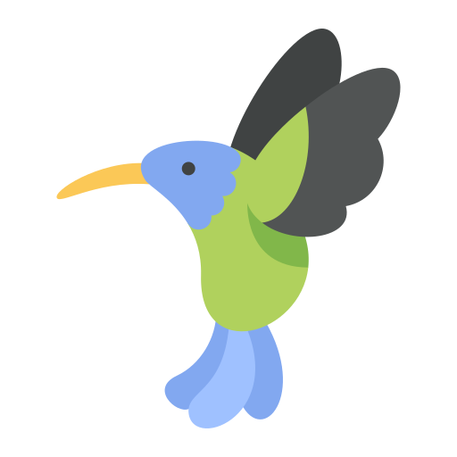 Humming bird Generic Flat icon