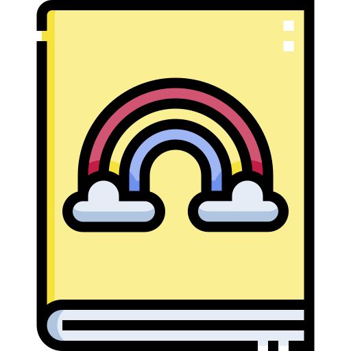 Book Detailed Straight Lineal color icon
