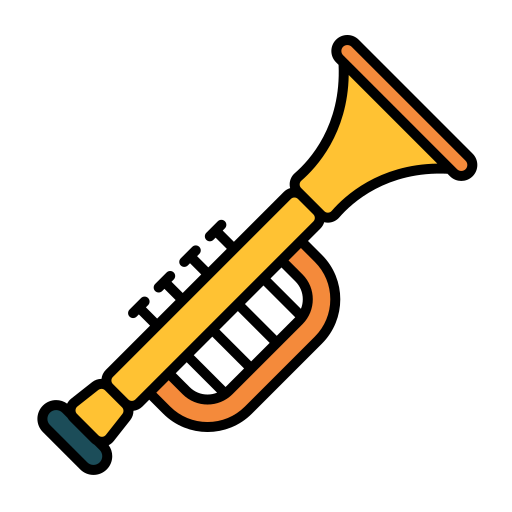 trompette Generic Outline Color Icône