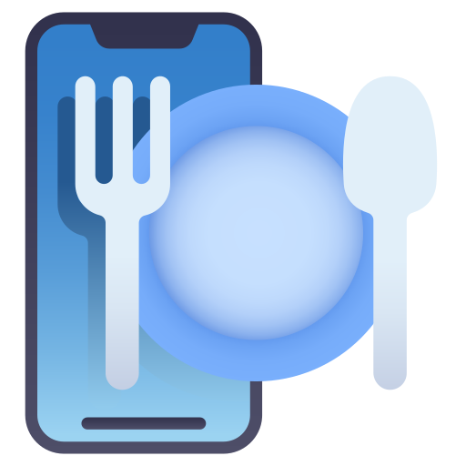 voedsel-app Generic Flat Gradient icoon