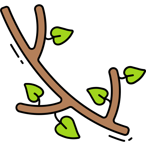 Branch Generic Outline Color icon