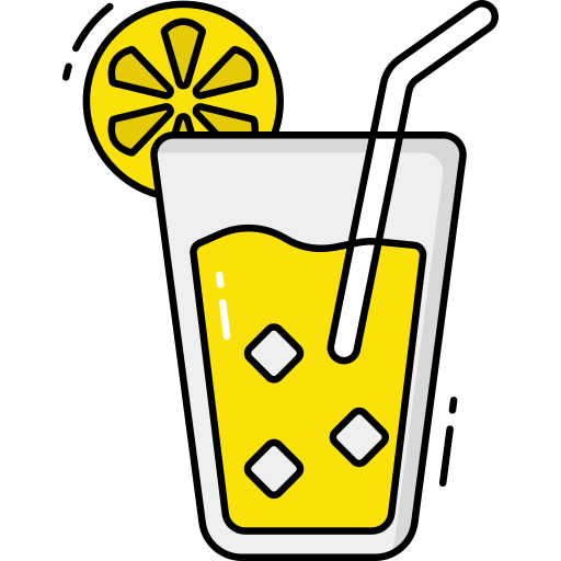 레몬 에이드 Generic Outline Color icon