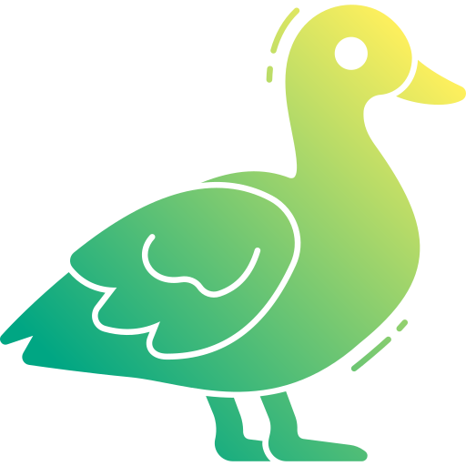 Duck Generic Flat Gradient icon