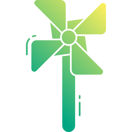 Pinwheel Generic Flat Gradient icon