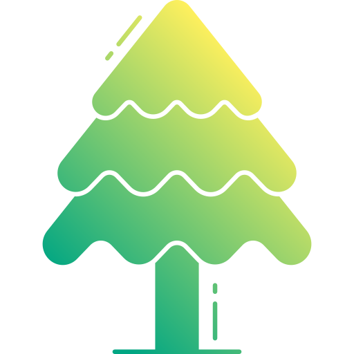 Pine tree Generic Flat Gradient icon