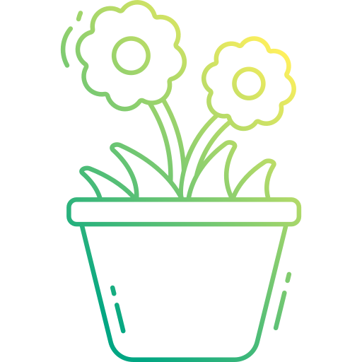 Flower pot Generic Gradient icon