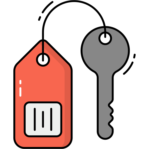 llave del cuarto Generic Outline Color icono