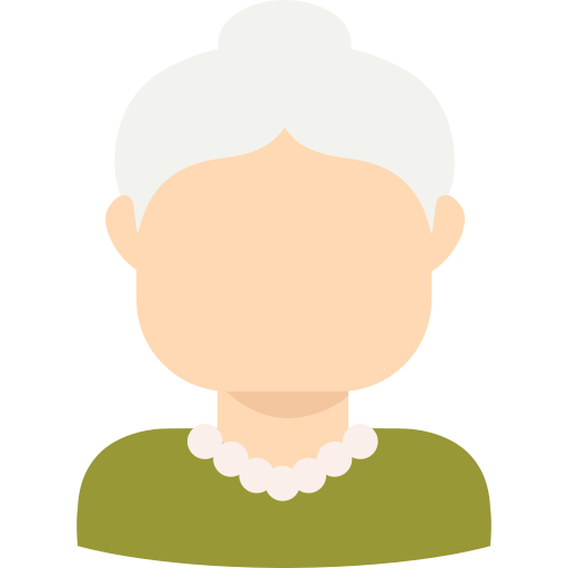 abuela Generic Flat icono