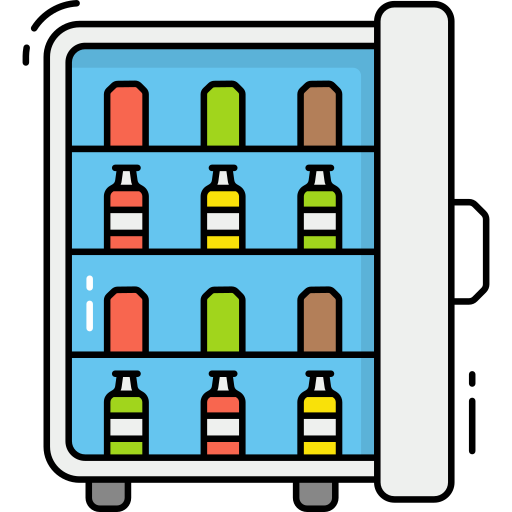 mini-bar Generic Outline Color Icône
