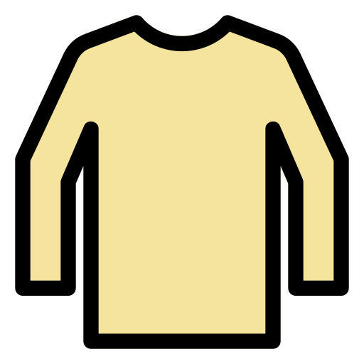 Long sleeve Generic Outline Color icon