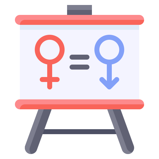 Gender equality Generic Flat icon