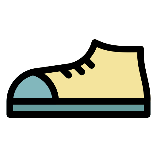 zapatilla Generic Outline Color icono