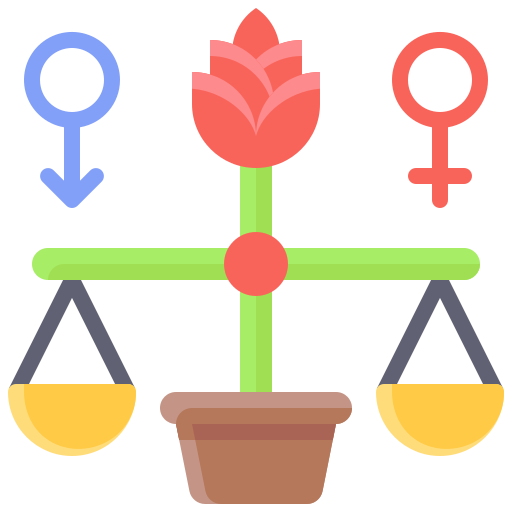 Gender equality Generic Flat icon