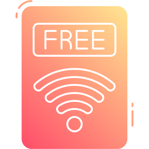 wifi gratuit Generic Flat Gradient Icône