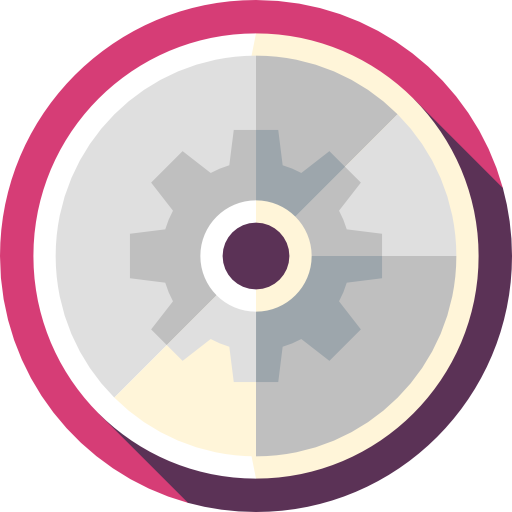 software Flat Circular Flat icono