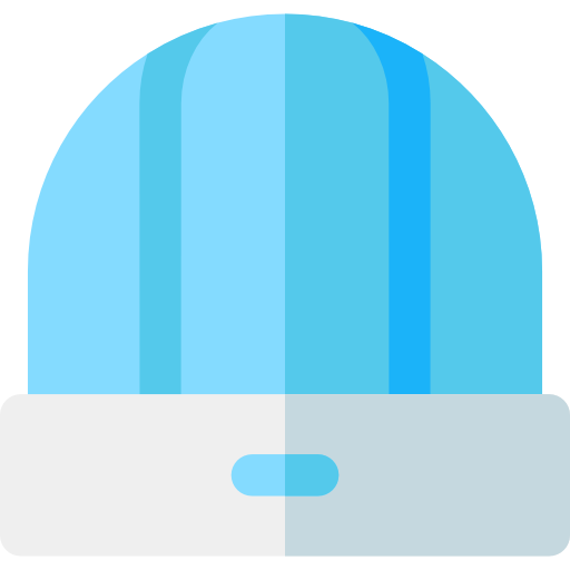Winter hat Basic Rounded Flat icon