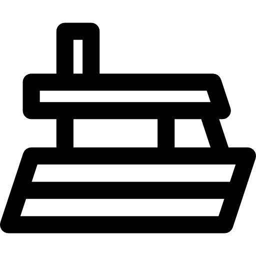 yatch Basic Rounded Lineal icon