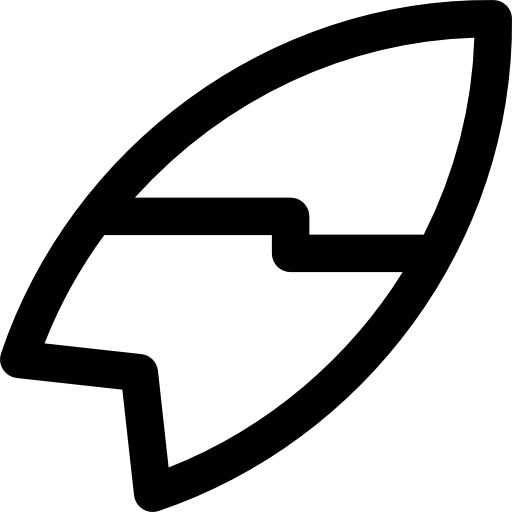 navegar Basic Rounded Lineal icono