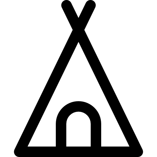テント Basic Rounded Lineal icon