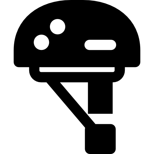 casco Basic Rounded Filled icono