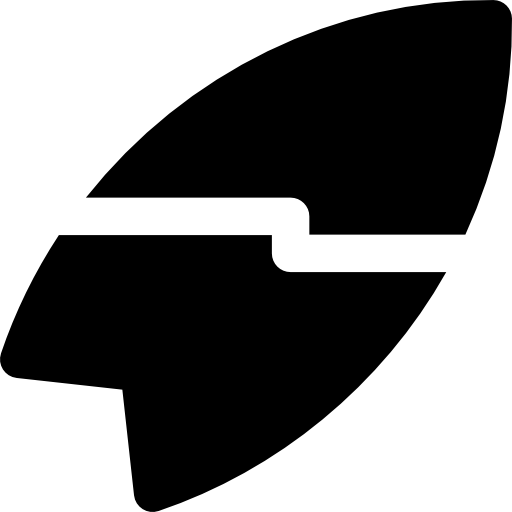 서핑 Basic Rounded Filled icon