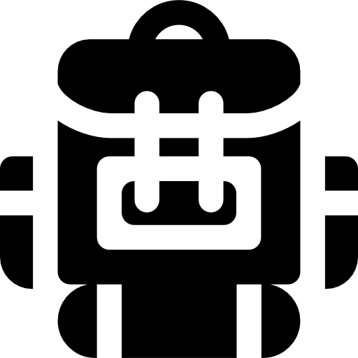 バックパック Basic Rounded Filled icon