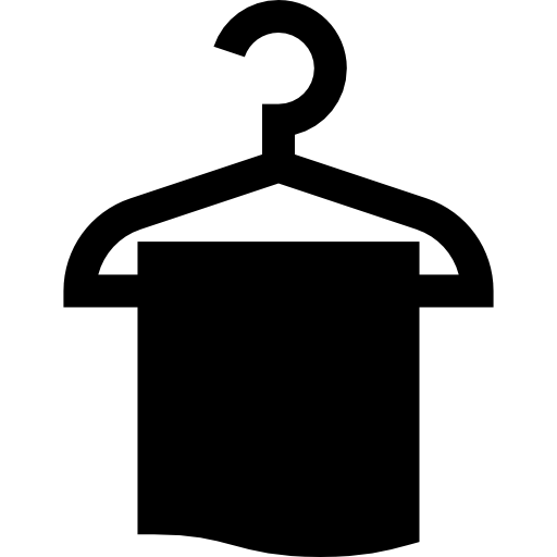 serviette Basic Straight Filled Icône