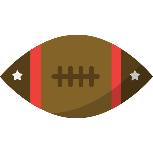 football americano Special Flat icona