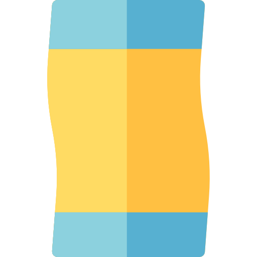ręcznik plażowy Basic Rounded Flat ikona