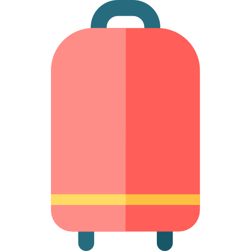 walizka Basic Rounded Flat ikona